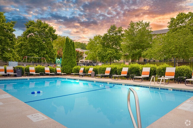 Swimming Pool at Hawk Ridge Apartments in Winston-Salem, NC - Hawk Ridge Apartments