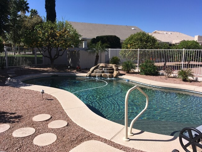 Back yard pool. Weekly pool maintenance included. - 9513 E Champagne Dr