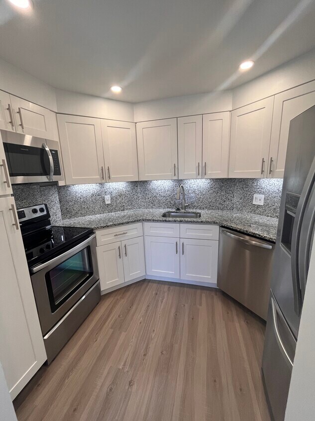 Kitchen completely remodeled in July 2023 with garbage disposal and SS appliances - 2020 Walnut St