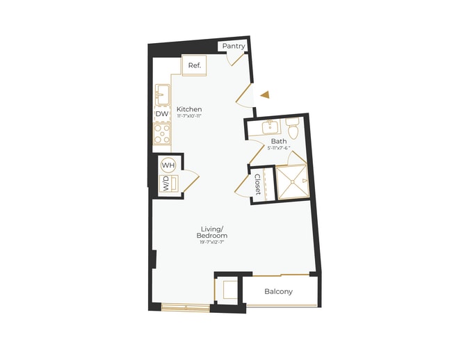 Floorplan - The Seventeen Hundred on East