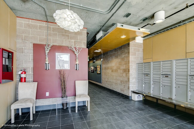 Building Lobby and Mailroom - 3101 Blake St