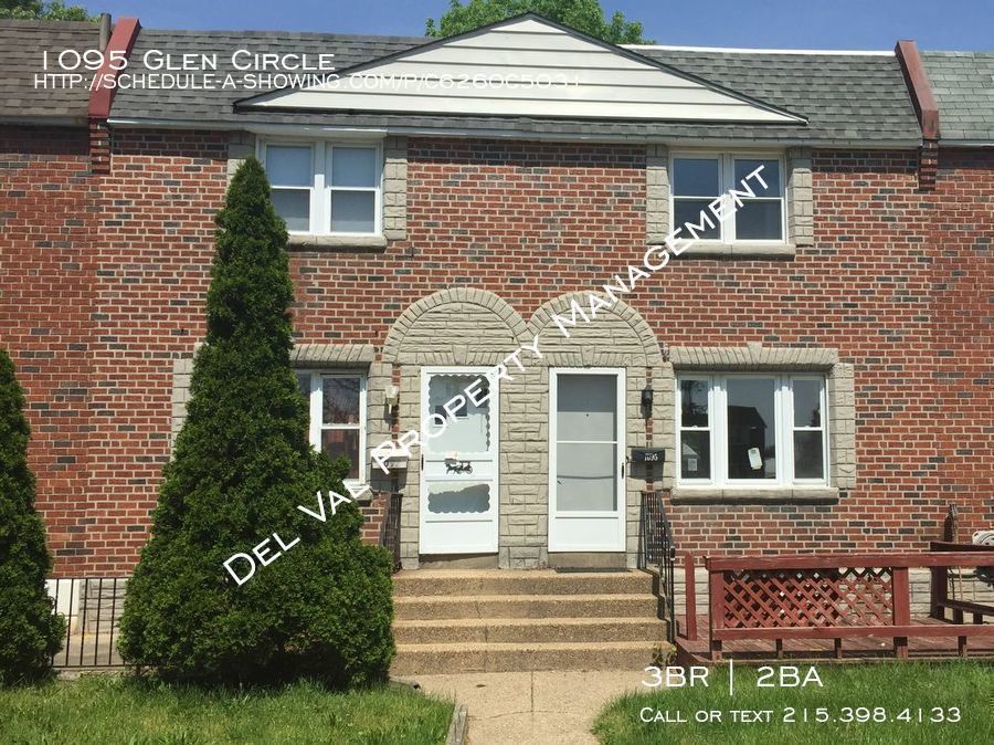1095 Glen Cir, Glenolden, PA 19036 House Rental in Glenolden, PA