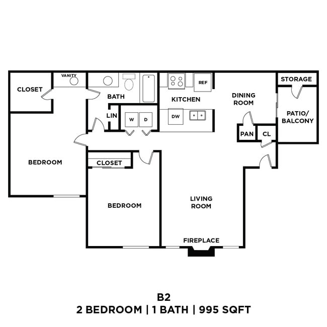 Floorplan - Morgan Apartments
