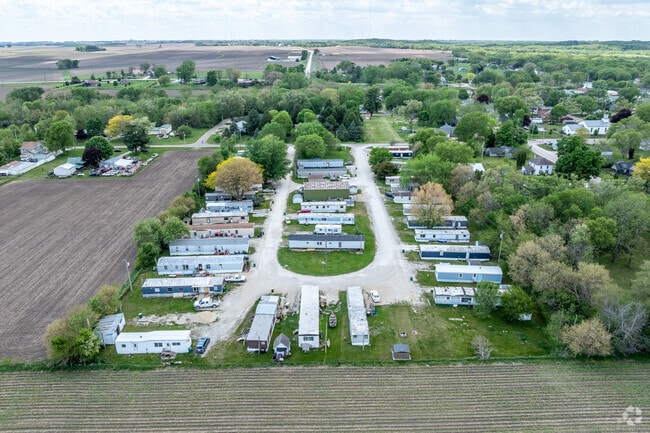 Aerial Photo - Quasky Village Mobile Home Park