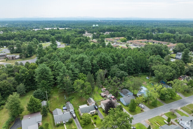 Queensbury residents have spectacular views of the mountain and the lake.