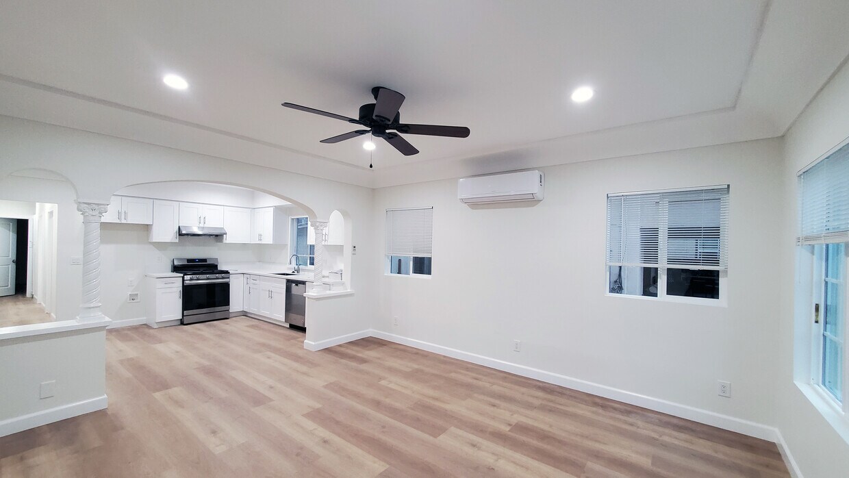 Living room and kitchen - 2119 3rd Ave