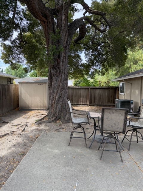 Shed included (table not) - 2407 Marcia Dr