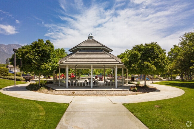 Gazebo at McCarthy Park in Upland.
