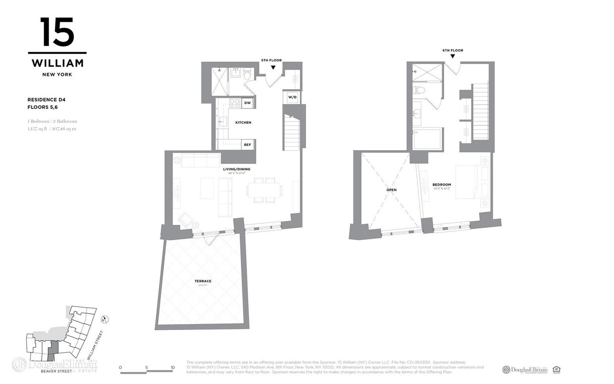 15 William St Unit D4, New York, NY 10005 Condo for Rent in New York