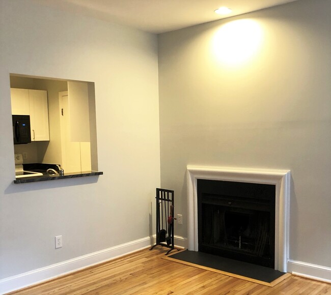 Fireplace - The Logan School Condominium