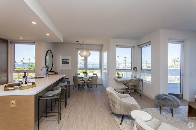 2 BR, 2 BA - 1325 SF - Valentina by Alta