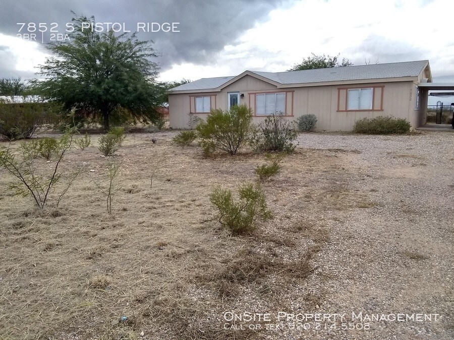 7852 S Pistol Ridge Rd, Tucson, AZ 85756 House Rental in Tucson, AZ
