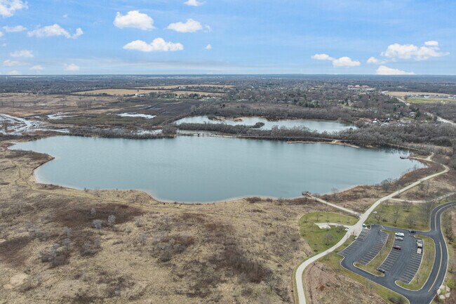 West Branch Forest Preserve features fishing and kayaking at Deep Quarry Lake.