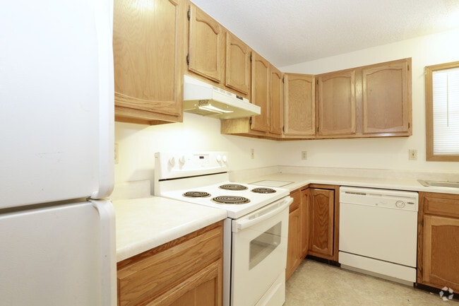 2 Bedroom 2 Bath - Kitchen - Koke Mill Apartments