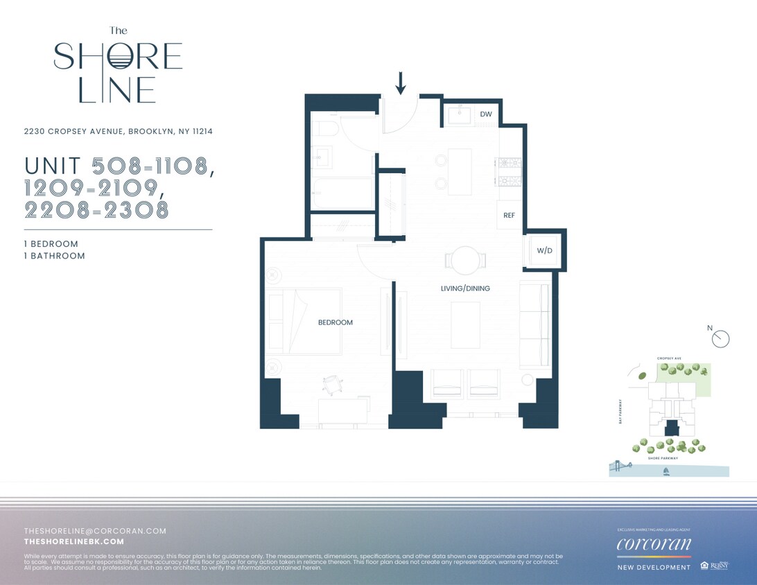 2230 Cropsey Ave Unit 1208, Brooklyn, NY 11214 Apartment for Rent in