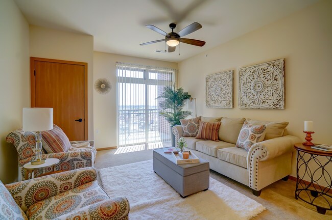 1BD Indigo - Sala de estar - The Abbey