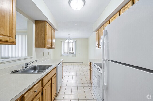 1 dormitorio, 1 baño - 900 pies cuadrados - Cocina - Willow Stream Apartments North
