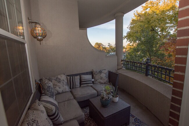 Tree-lined cozy patio - 1489 Steele St