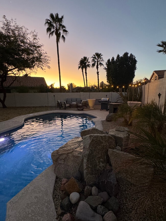 3 bedroom 2.5 bathroom Las Sendas Home For Rent Mesa Arizona - 3821 N Sawtooth Cir