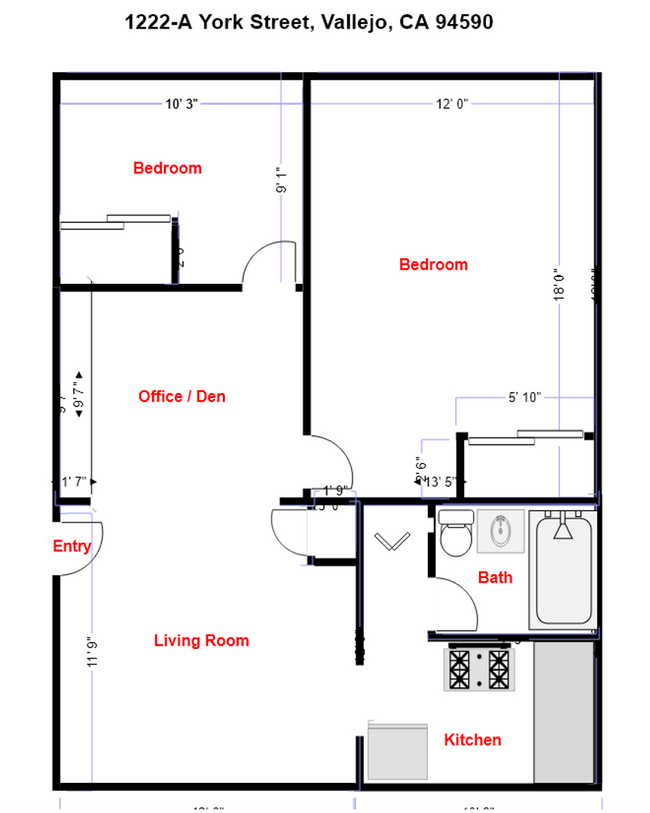 Foto del edificio - Charming 2 Bedroom, 1 Bathroom Unit in Vallejo!