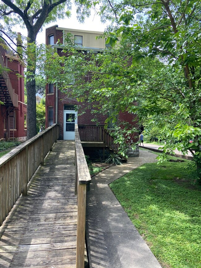 Wheelchair accessible ramp. - 1441 S 2nd St