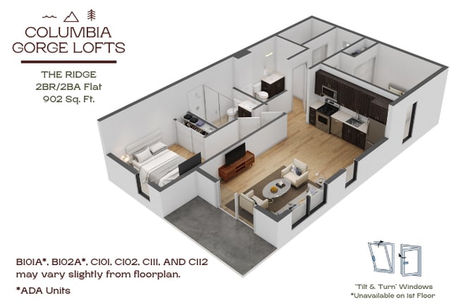 CGL_TheRidge_2BR6.png - Columbia Gorge Lofts