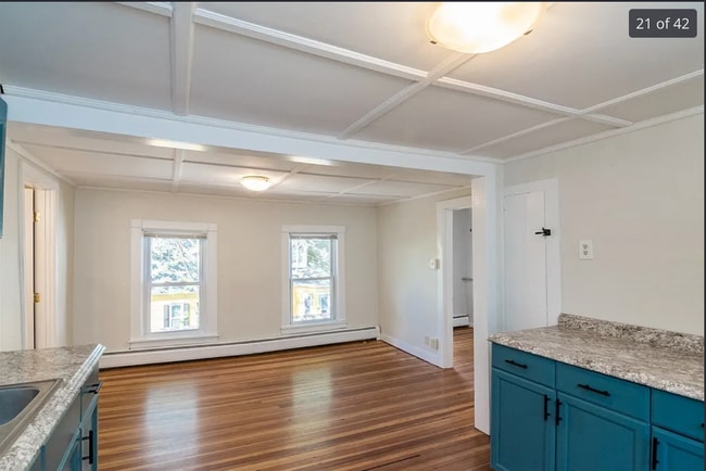 Dining room leads to living room & bedrooms - 13 Cherry St