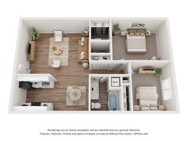 Interior Photo - Highpoint Creek