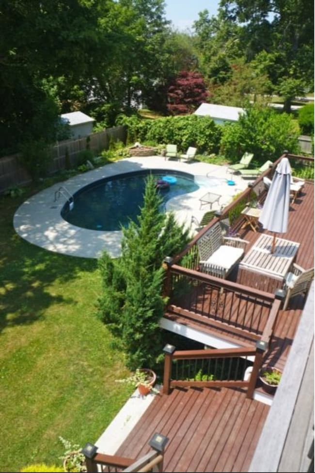 backyard - 7 Evelyn Dr