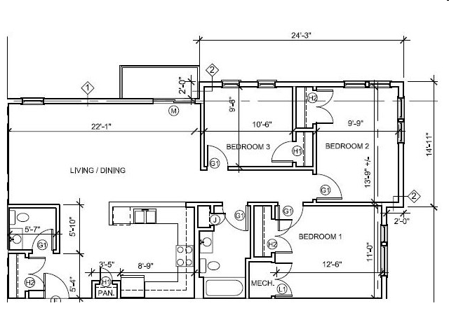 3 HAB/1.5 BA - Saint Polycarp Village