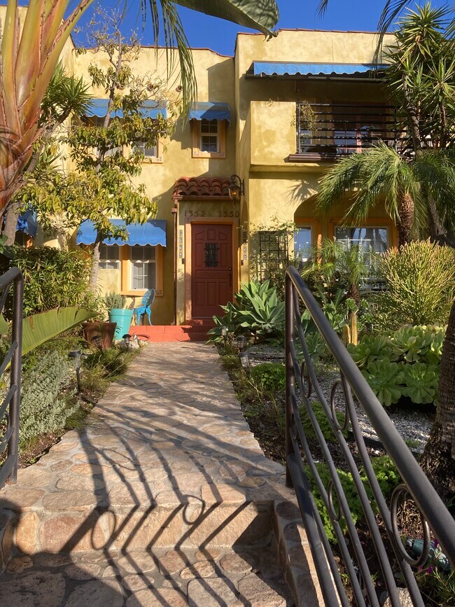 Outside - from S. Ridgeley Drive - 1350 S Ridgeley Dr