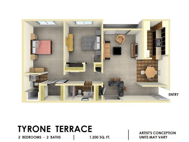 Interior Photo - Tyrone Terrace