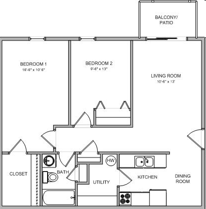 Plano de planta - Cameron Villa