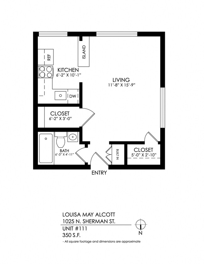 Floorplan - Louisa May Alcott