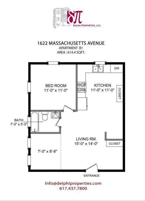 Foto del edificio - 1 bedroom in Cambridge MA 02138