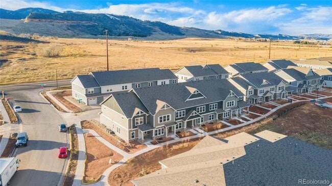 Townhomes with Horsetooth Reservoir in background - 2444 Ridge Top Dr