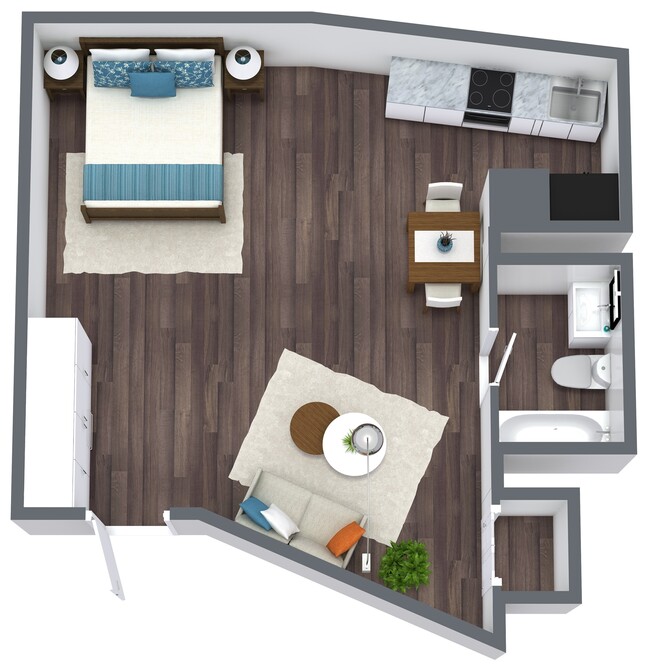 Blanche floorplan - Harter House Anderson LLC