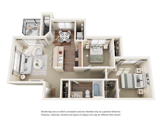 Interior Photo - Copper Steppe Apartments