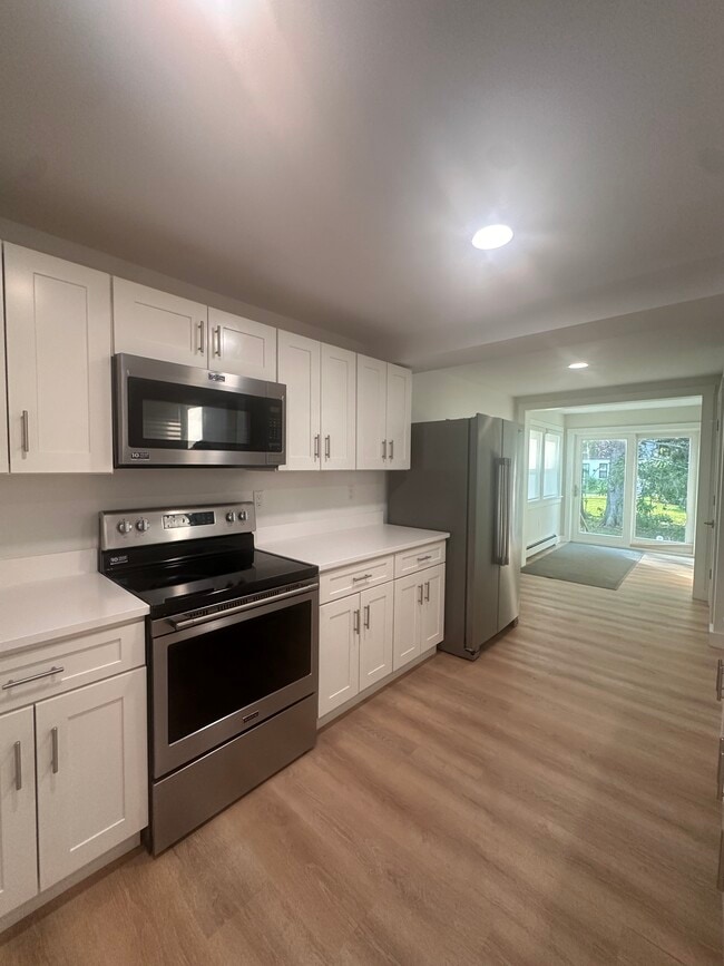 Kitchen view with backyard - 66 Prospect St