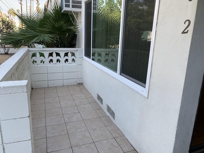 Private Patio - 12160 Montana Ave