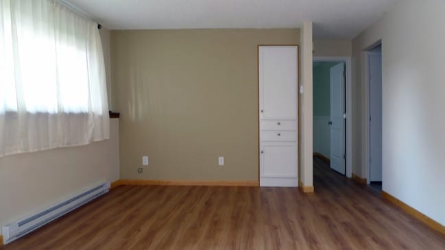 Plank flooring in livingroom with added close - 1428 Eagles Nest Cir
