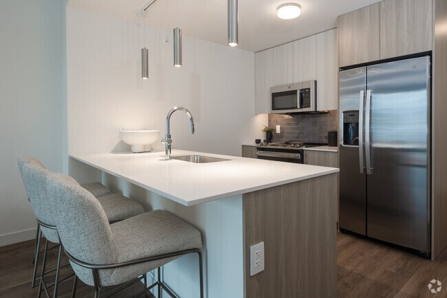 1 habitación, 1 baño - 775 pies cuadrados (cocina) - Cassidy on Canal