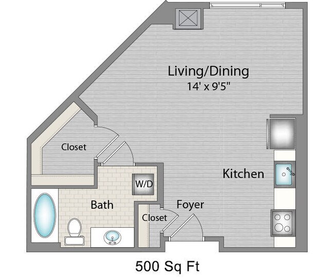 Interior Photo - 14W Apartments
