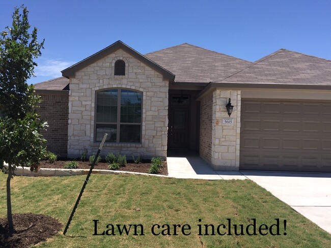 Lawn care included - 5615 Blackstone Drive