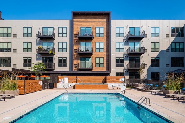Outdoor Pool - Confluence on 3rd Apartments