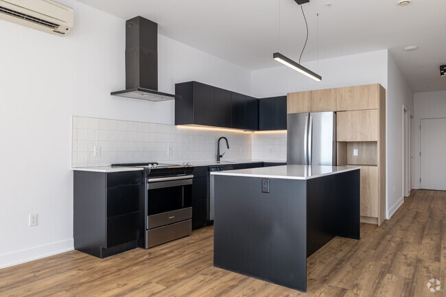 1BR, 1BA + DEN - 1059SF - Kitchen - Labo Condos