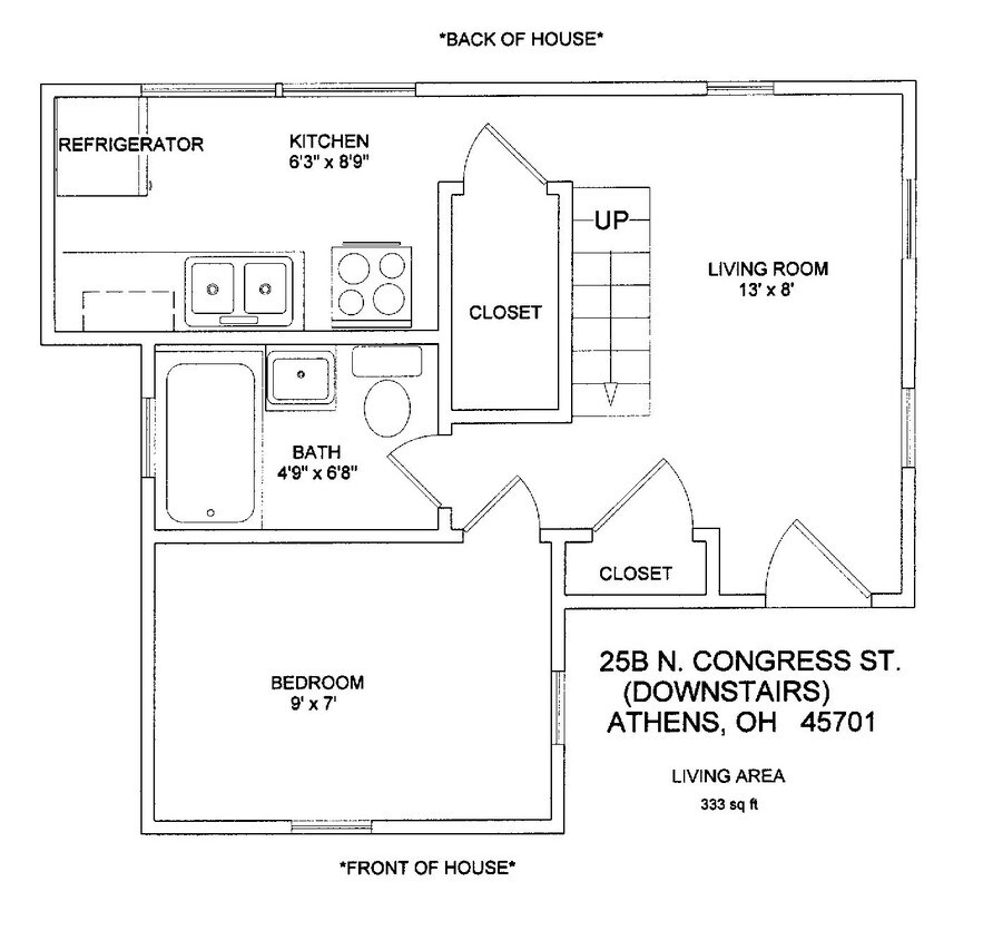 25 N Congress St, Athens, OH 45701 House for Rent in Athens, OH