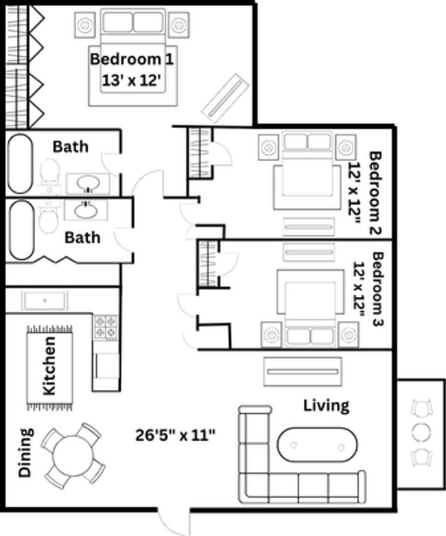 Interior Photo - Vestavia Park Apartments, LLC