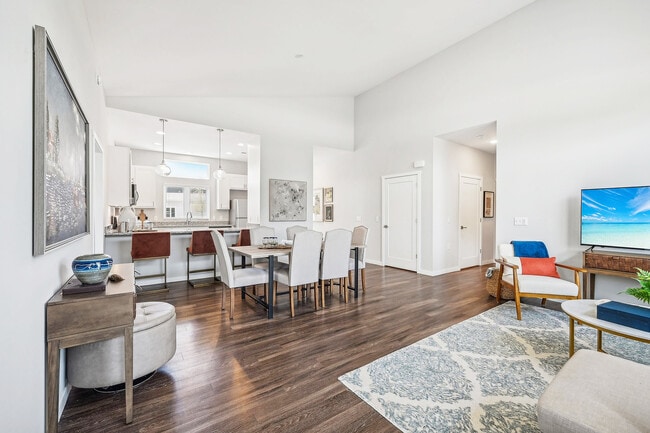 2 Bedroom | Living & Dining Room - Sugar Maple Commons