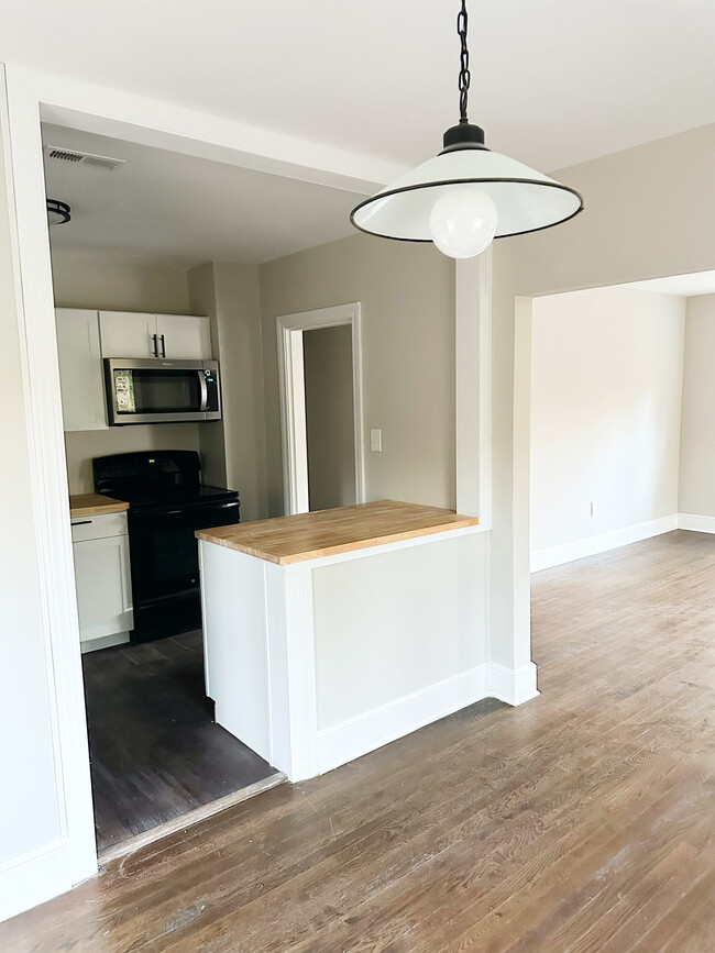 Kitchen & Living Room Peek - 1021 14th Ave NW